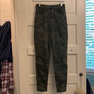 Camo jeggings